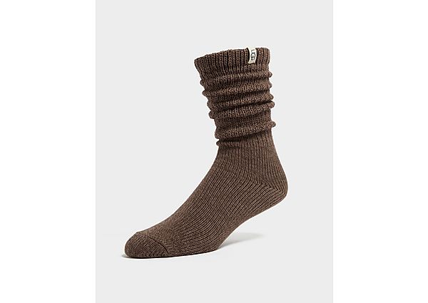 UGG Tyla Slouchy Crew Sock brown