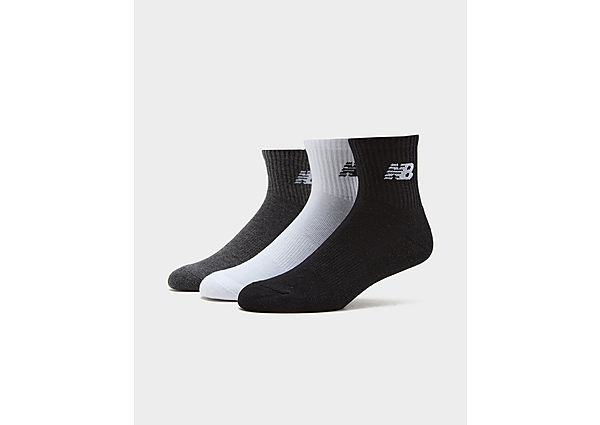 New Balance 3-Pack Everyday Quarter Socks Multi Coloured