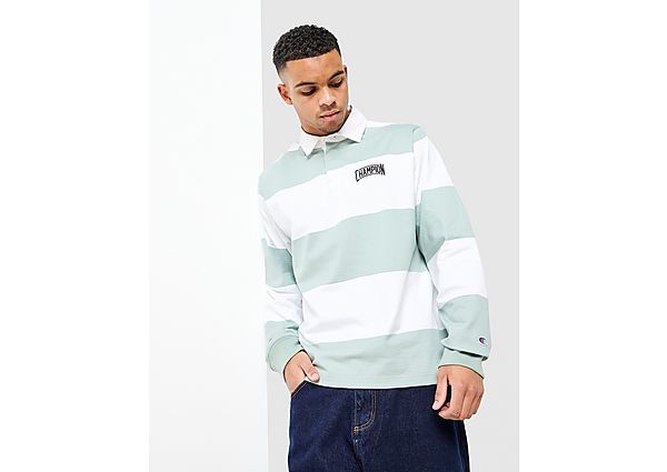 Champion State Of Play Long Sleeve Polo Shirt green