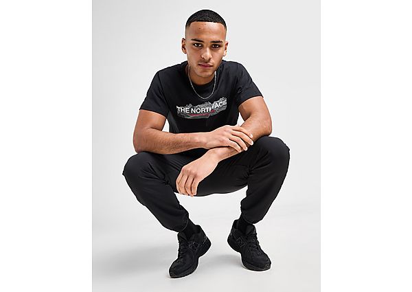 The North Face Quantum Digital Mountain T-Shirt black