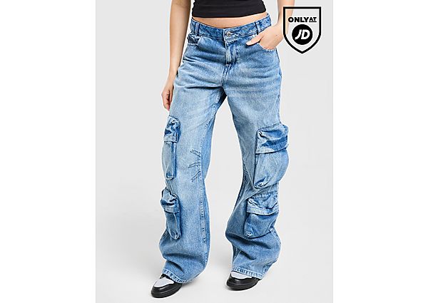 Hoodrich Token Cargo Denim Jeans blue