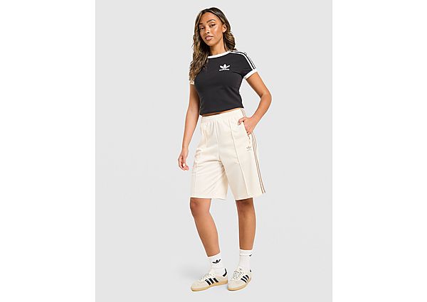 adidas Originals Firebird Long Shorts cream