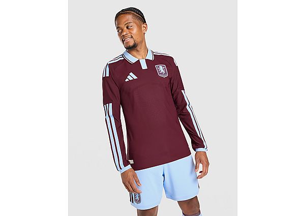 adidas Aston Villa FC 2026/27 Long Sleeve Home Shirt red