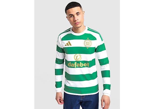 adidas Celtic FC 2026/27 LS Match Home Shirt white