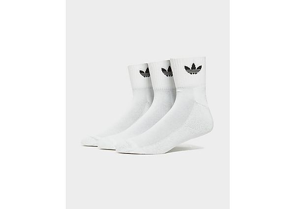 adidas Originals 3-Pack Crew Socks white