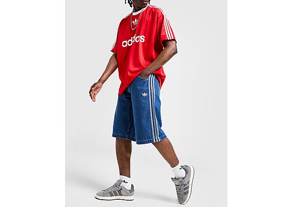 adidas Originals Firebird Denim Shorts blue