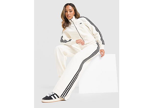 adidas Originals Denim Firebird Track Pants white