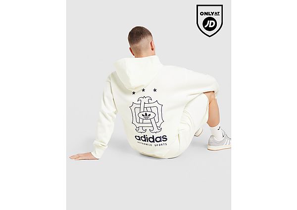 adidas Originals Emblem Shorts off white