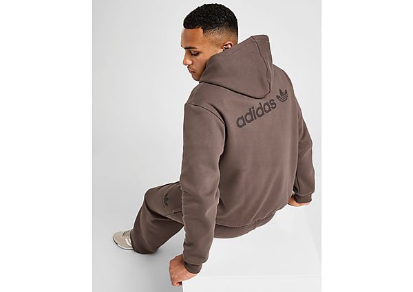 adidas Originals Trefoil Hoodie brown