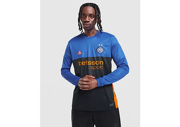 Nike ACG Inter Milan 2025/26 Long Sleeve Fourth Shirt blue