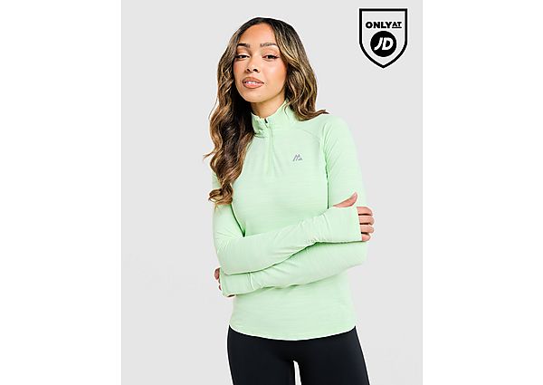 MONTIREX Fly 1/4 Zip Top green