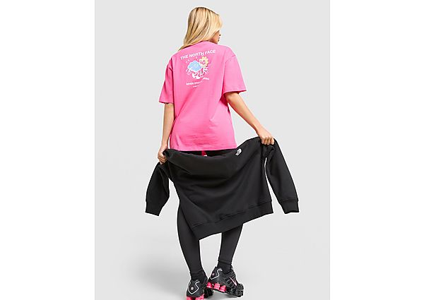 The North Face Flower T-Shirt pink