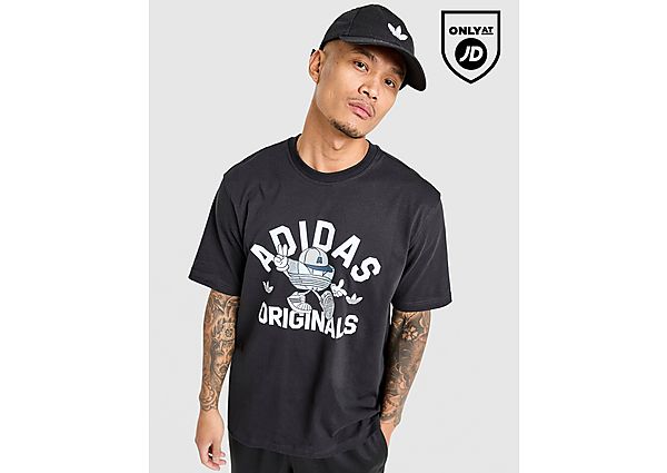 adidas Originals Trefoil Cap T-Shirt black