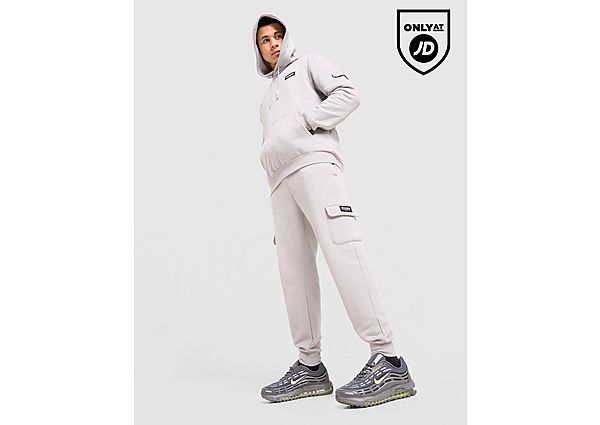McKenzie Rocco Cargo Fleece Joggers grey