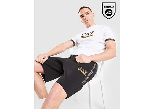 EA7 Emporio Armani Tape Shorts black