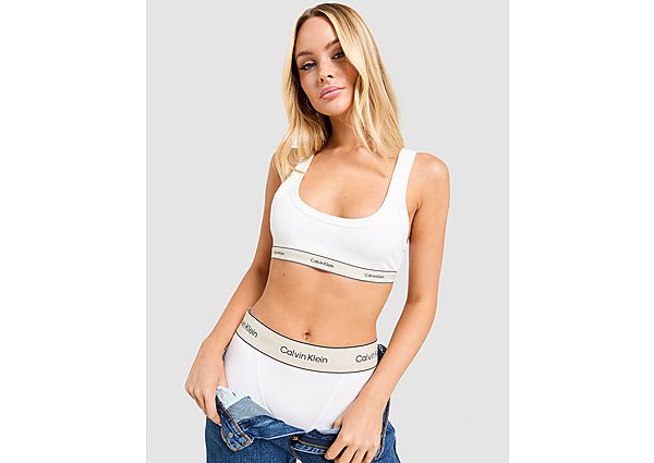 Calvin Klein Underwear Heritage Cotton Bralette white