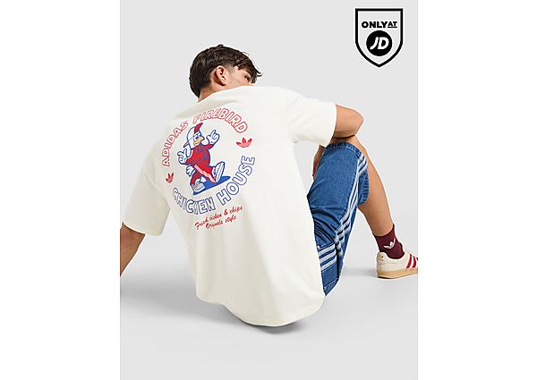 adidas Originals Firebird T-Shirt white