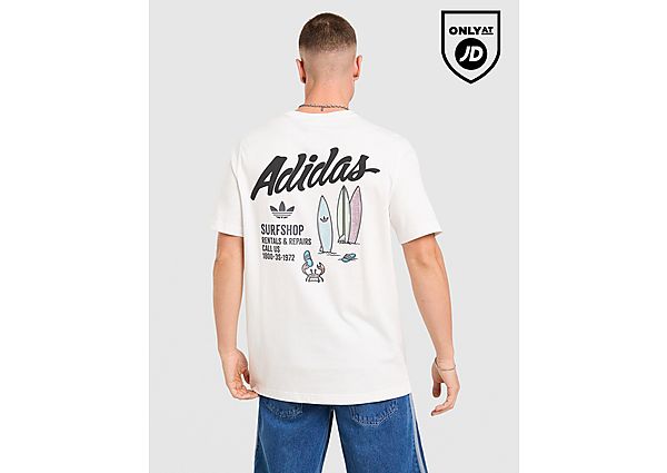 adidas Originals Surf T-Shirt white