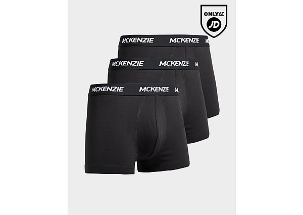 McKenzie 3-Pack Wyatt Boxers black