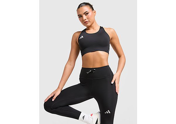 adidas Adizero Cropped Sports Bra black