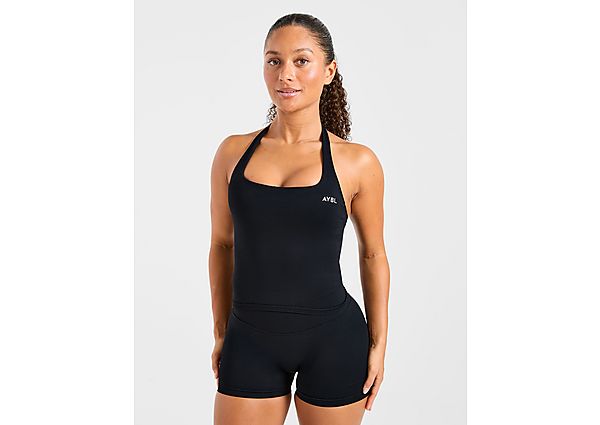 AYBL Enhance Seamless Halterneck Top black