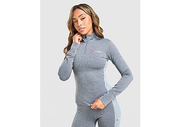 Berghaus Tech Marl 1/4 Zip Top grey