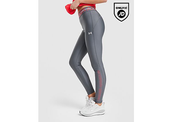 Under Armour Double Wordmark Leggings grey