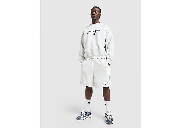 New Balance Trackside Piping Shorts grey