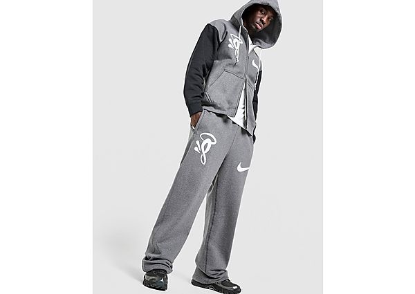 Nike x Syna Solo Swoosh Fleece Joggers grey