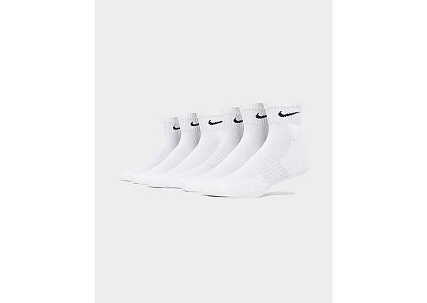 Nike 6-Pack Everyday Cushioned Ankle Socks white