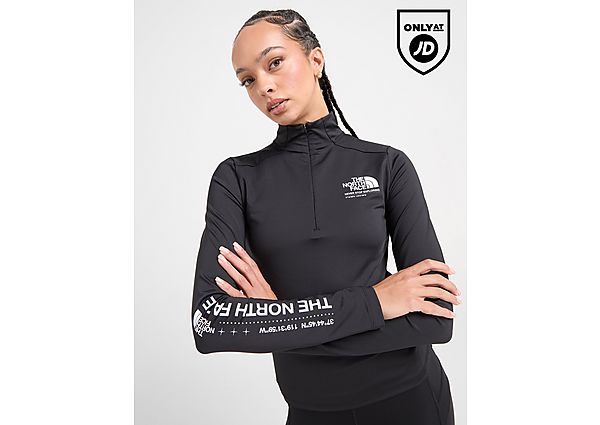 The North Face Tech Fitted 1/4 Zip Top black