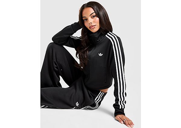 adidas Originals Knit Firebird Track Top black