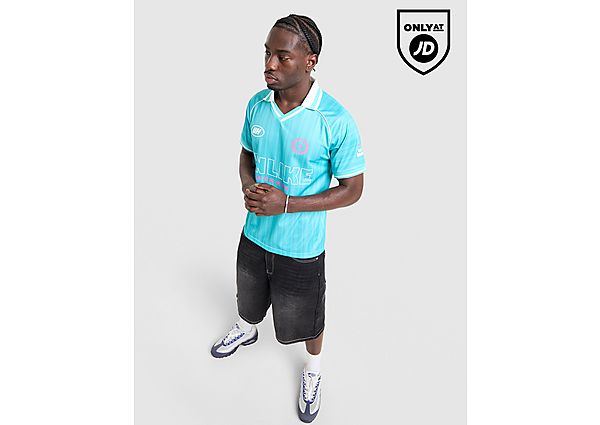 Unlike Humans Winner Football T-Shirt Light Blue