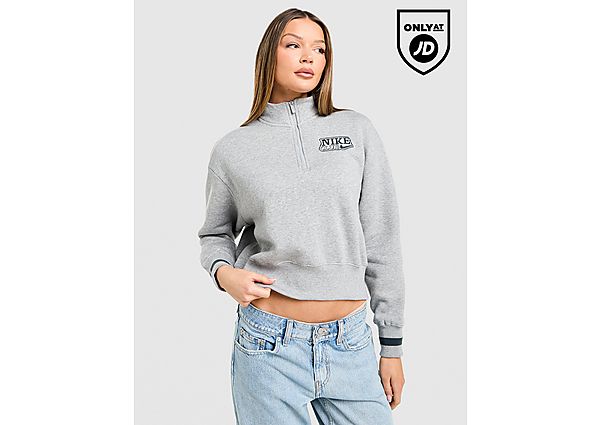 Nike Classic+ 1/4 Zip Sweatshirt grey