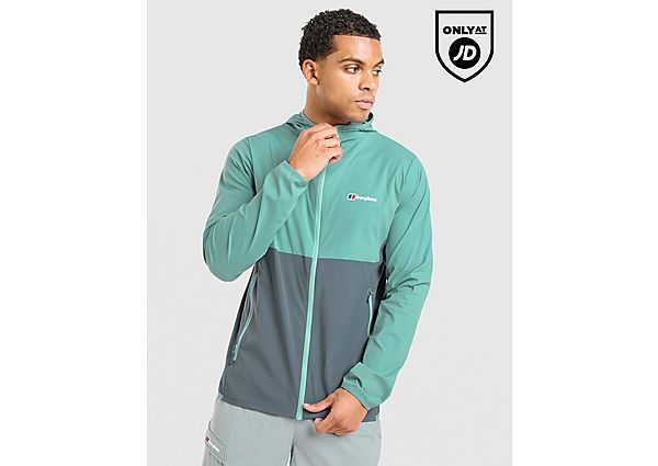 Berghaus Theran Woven Colour Block Jacket green