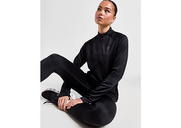 On Running Climate 1/2 Zip Top black