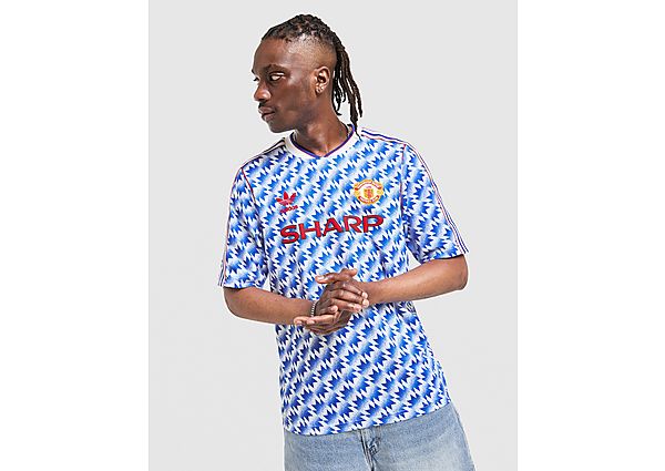 adidas Originals Manchester United FC 1990-92 Away Shirt blue