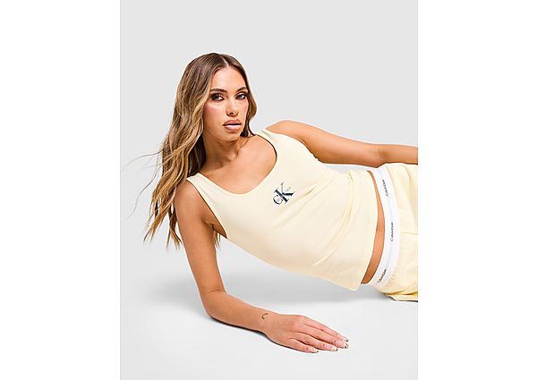 Calvin Klein Tank Top yellow