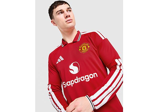 adidas Manchester United FC 26/27 Long Sleeve Home Shirt red
