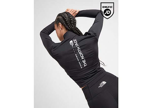 The North Face Tech Graphic Full Zip Top black
