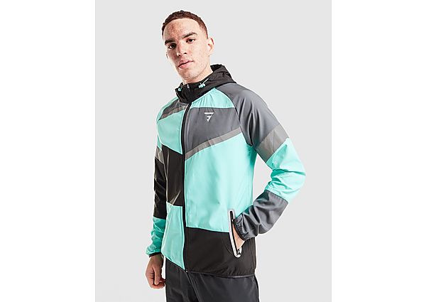 GRIID Panel Jacket blue