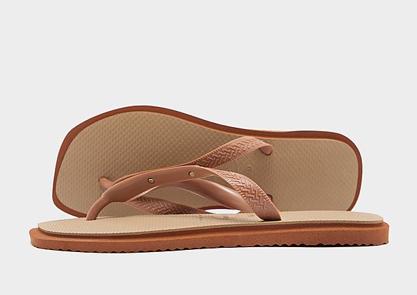 Havaianas Square Fusion Flip Flops Gold