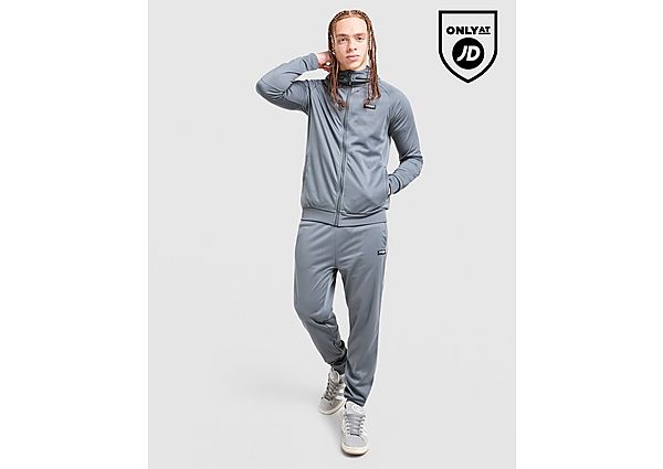 McKenzie Fade Poly Full Zip Hoodie grey