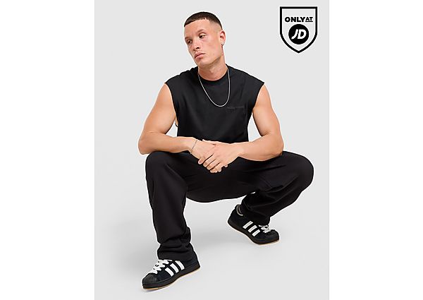 Unlike Humans Pigment Vest black