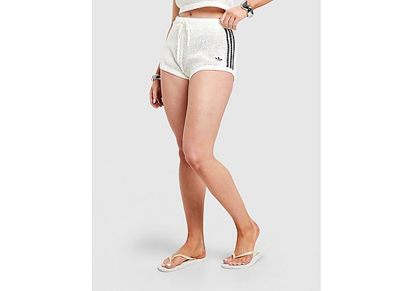 adidas Originals Crochet Shorts white
