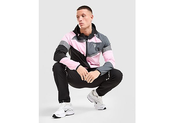 GRIID Panel Jacket pink