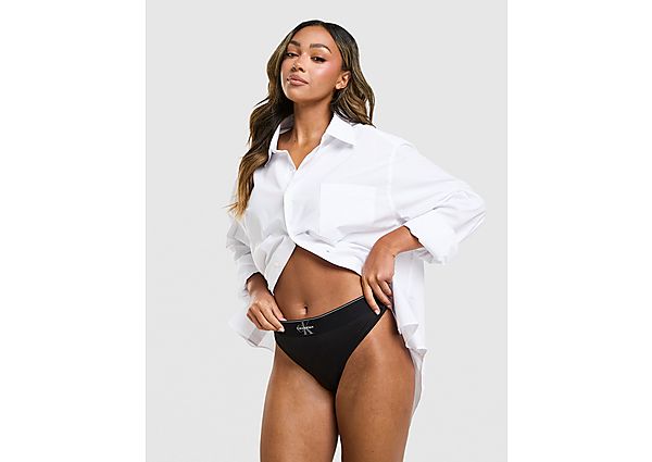 Calvin Klein Underwear CK Graphic Thong black