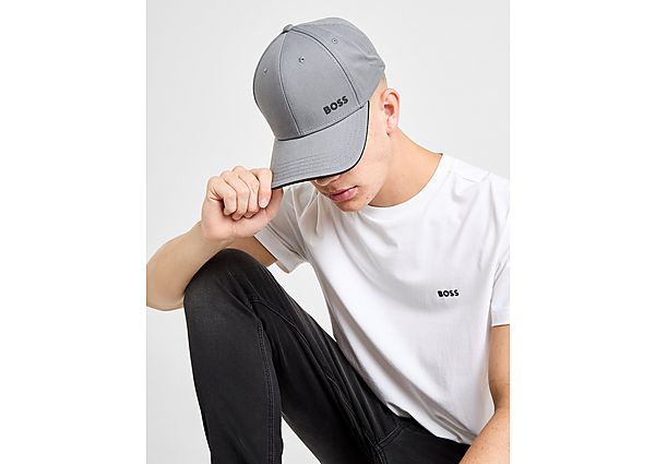 BOSS Bold Logo Cap grey