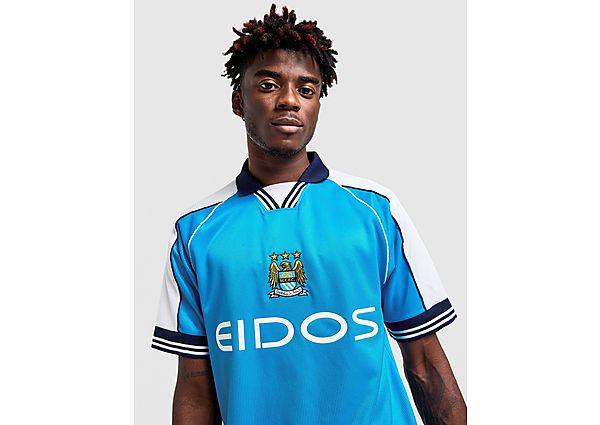 Score Draw Manchester City FC \'00 Retro Home Shirt blue