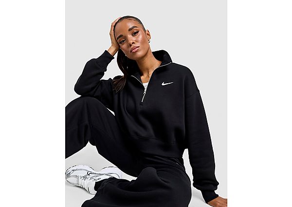 Nike Phoenix 1/4 Zip Top black